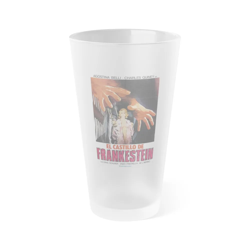 SCREAM OF THE DEMON LOVER 1970 Movie Poster - Frosted Pint Glass 16oz-16oz-Frosted-Go Mug Yourself