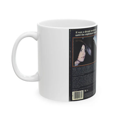 SCREAM (VHS COVER) - White Coffee Mug-Go Mug Yourself