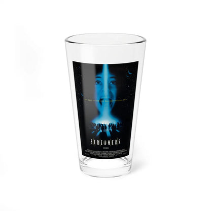 SCREAMERS 1995 Movie Poster - Pint Glass 16oz-16oz-Go Mug Yourself