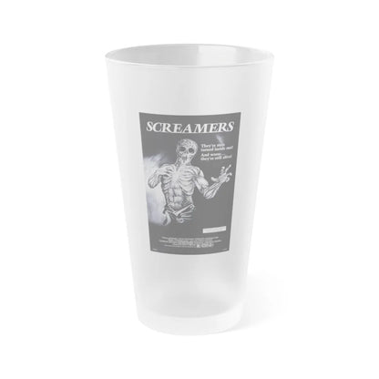 SCREAMERS (ISLAND OF THE FISHMEN) 1979 Movie Poster - Frosted Pint Glass 16oz-16oz-Frosted-Go Mug Yourself