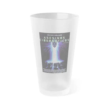 SCREAMERS (SPANISH) 1995 Movie Poster - Frosted Pint Glass 16oz 16oz Frosted - Go Mug Yourself