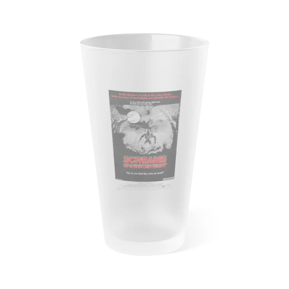 SCREAMS OF A WINTER NIGHT 1979 Movie Poster - Frosted Pint Glass 16oz-16oz-Frosted-Go Mug Yourself