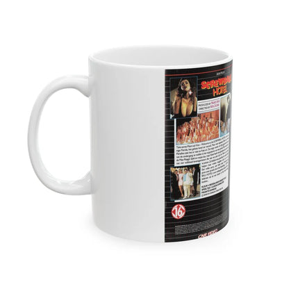 SCREWBALL HOTEL (VHS COVER) - White Coffee Mug-Go Mug Yourself