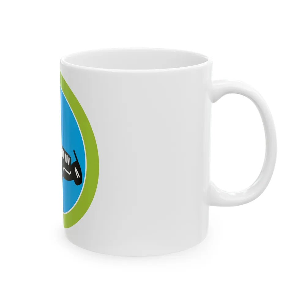 Scuba Diving (Boy Scout Merit Badge) White Coffee Mug-Go Mug Yourself