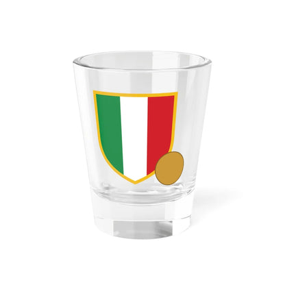 Scudetto hockey (Italy) (Coat of Arms) Shot Glass 1.5oz 1.5oz - Go Mug Yourself