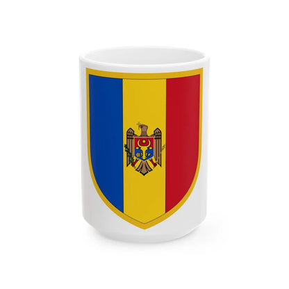 Scudetto Moldova (Moldova) White Coffee Mug 15oz - Go Mug Yourself