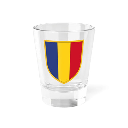 Scudetto Romania (Oman) (Coat of Arms) Shot Glass 1.5oz 1.5oz - Go Mug Yourself