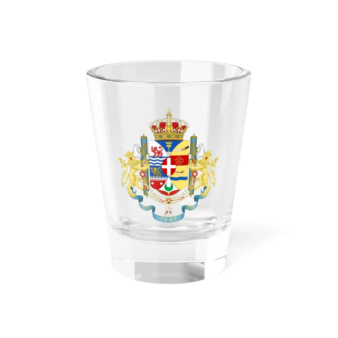 Scudo Africa Orientale Italiana (Mali) (Coat of Arms) Shot Glass 1.5oz 1.5oz - Go Mug Yourself