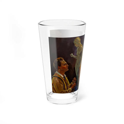 Sculptor and his Model (Magazine Illustration) Pint Glass 16oz-Go Mug Yourself