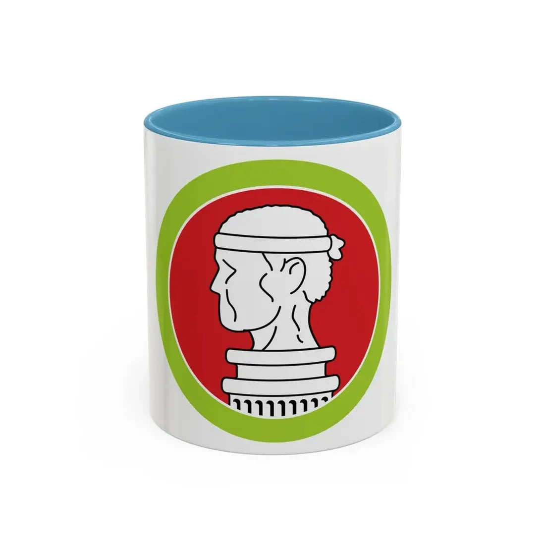 Sculpture (Boy Scout Merit Badge) Accent Coffee Mug 11oz Light Blue - Go Mug Yourself