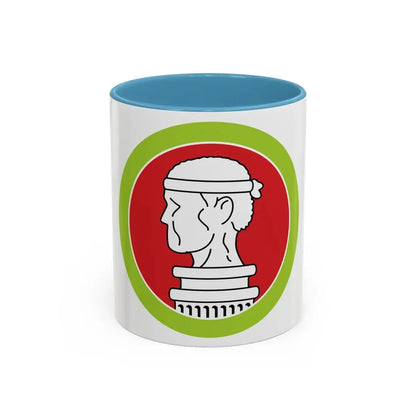 Sculpture (Boy Scout Merit Badge) Accent Coffee Mug 11oz Light Blue - Go Mug Yourself