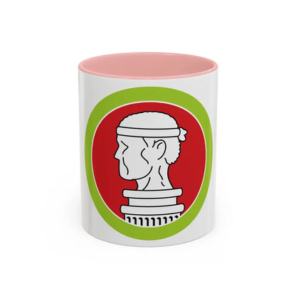 Sculpture (Boy Scout Merit Badge) Accent Coffee Mug-11oz-Pink-Go Mug Yourself