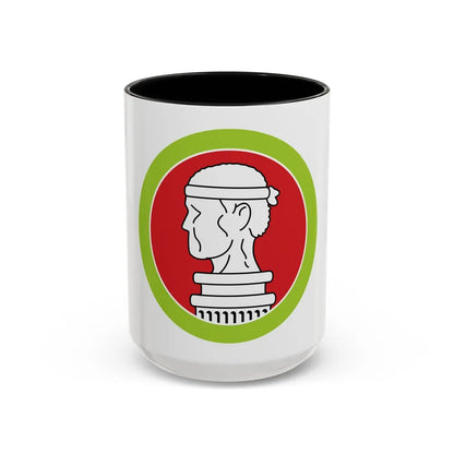 Sculpture (Boy Scout Merit Badge) Accent Coffee Mug-15oz-Black-Go Mug Yourself