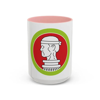 Sculpture (Boy Scout Merit Badge) Accent Coffee Mug 15oz Pink - Go Mug Yourself