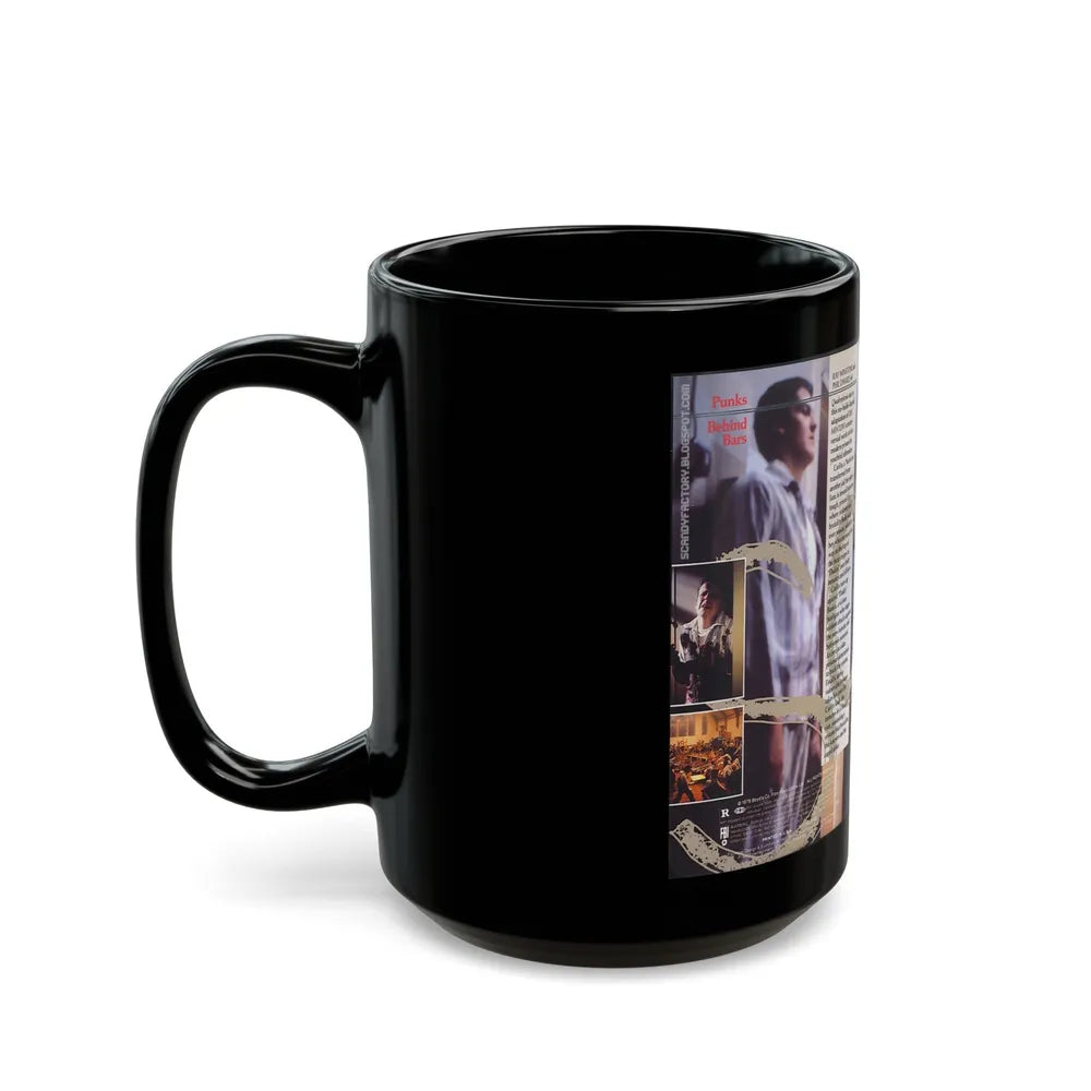 SCUM (VHS COVER) - Black Coffee Mug-Go Mug Yourself