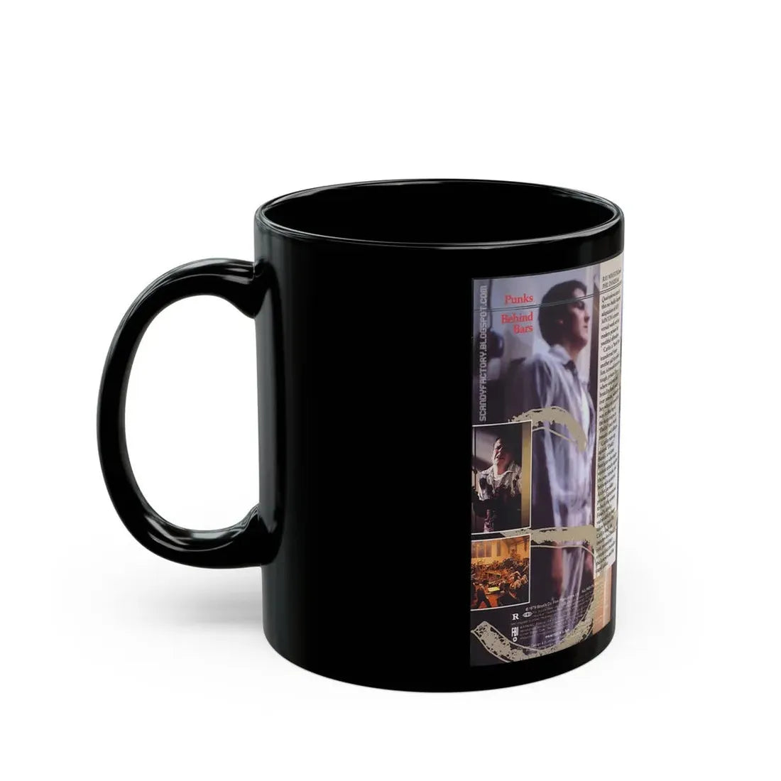 SCUM (VHS COVER) - Black Coffee Mug - Go Mug Yourself