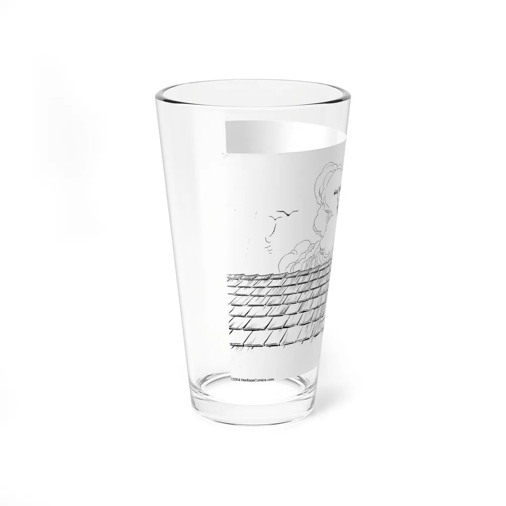 Scuttle Watch Illustration (Knopf, 1941) (Magazine Illustration) Pint Glass 16oz-Go Mug Yourself