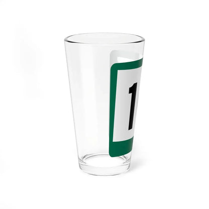SD 10 (South Dakota) (Road Sign) Pint Glass 16oz - Go Mug Yourself