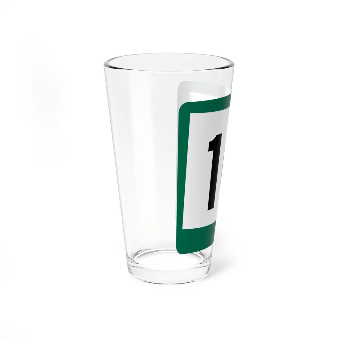 SD 10 (South Dakota) (Road Sign) Pint Glss 16oz - Go Mug Yourself