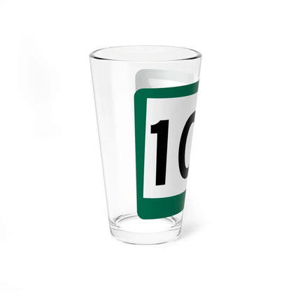 SD 100 (South Dakota) (Road Sign) Pint Glass 16oz - Go Mug Yourself