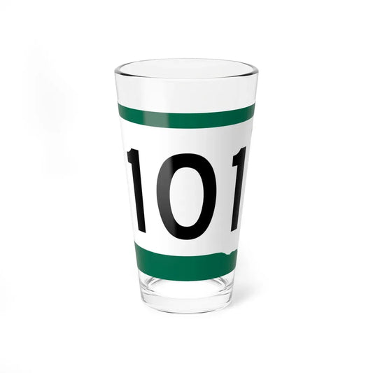 SD 101 (South Dakota) (Road Sign) Pint Glass 16oz 16oz - Go Mug Yourself