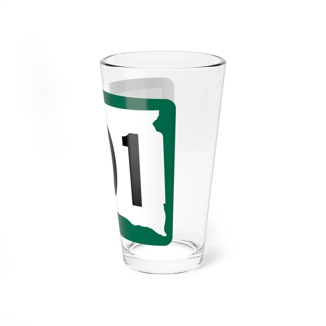 SD 101 (South Dakota) (Road Sign) Pint Glass 16oz - Go Mug Yourself