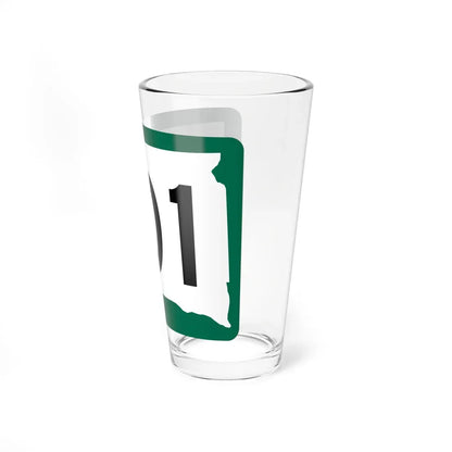 SD 101 (South Dakota) (Road Sign) Pint Glass 16oz - Go Mug Yourself