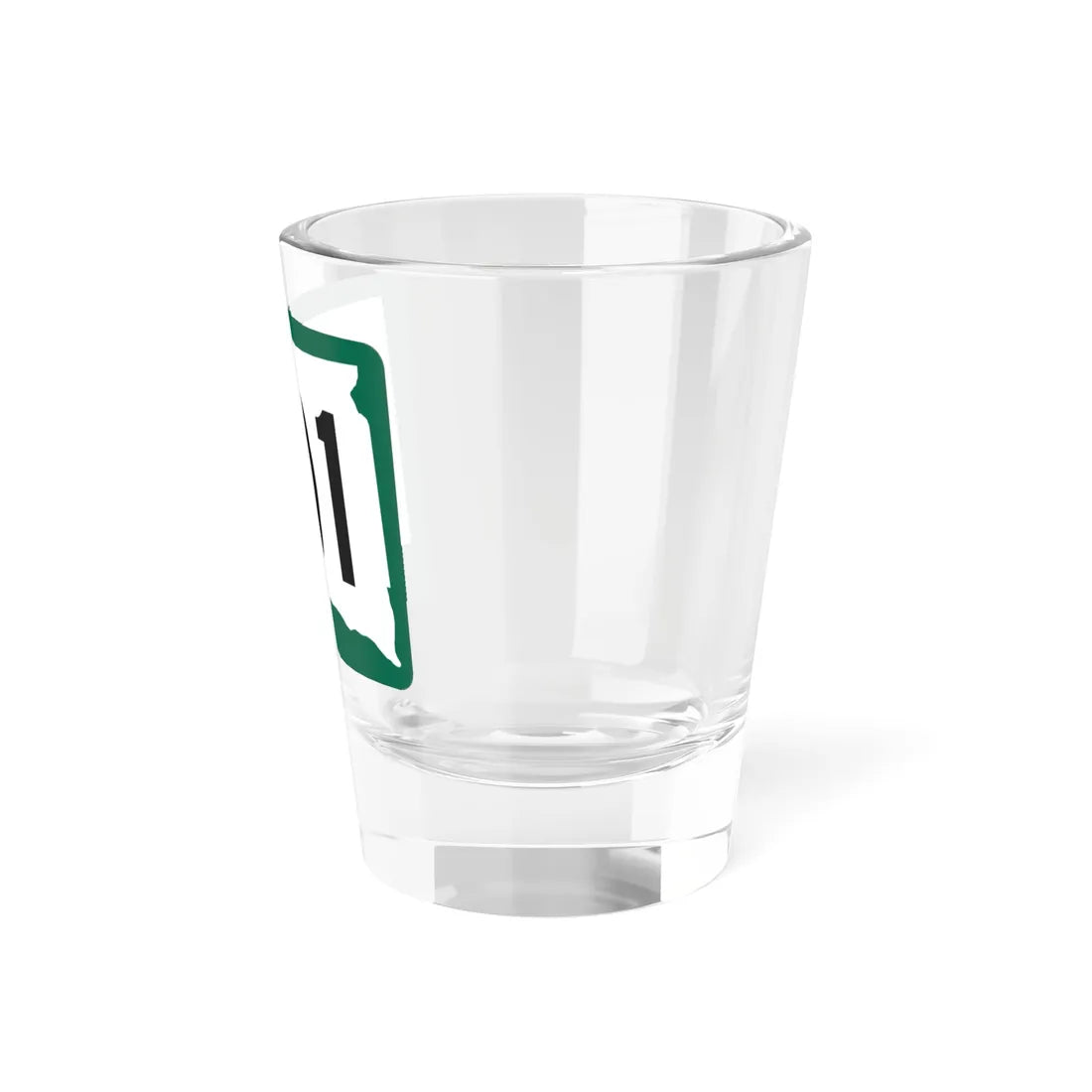 SD 101 (South Dakota) (Road Sign) Shot Glass 1.5oz - Go Mug Yourself