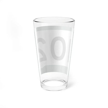 SD 102 (South Dakota) (Road Sign) Pint Glass 16oz - Go Mug Yourself