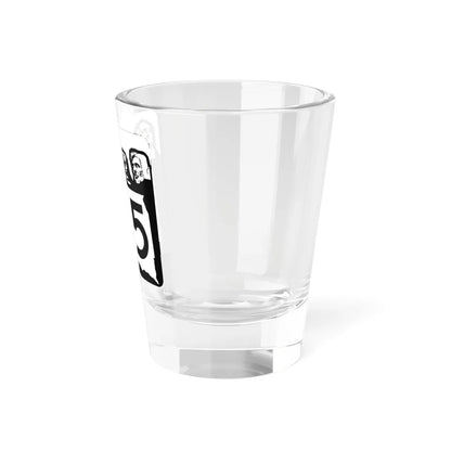 SD 105 1960 (South Dakota) (Road Sign) Shot Glass 1.5oz - Go Mug Yourself