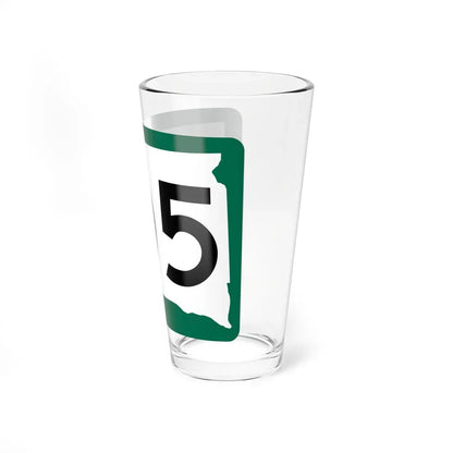 SD 105 (South Dakota) (Road Sign) Pint Glass 16oz - Go Mug Yourself