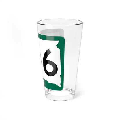 SD 106 (South Dakota) (Road Sign) Pint Glass 16oz - Go Mug Yourself
