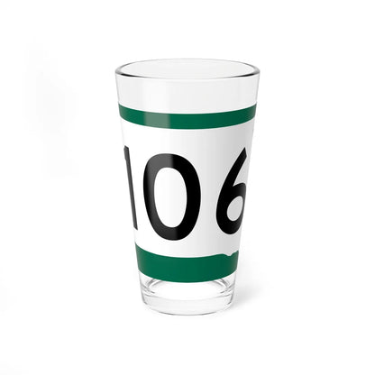 SD 106 (South Dakota) (Road Sign) Pint Glss 16oz 16oz - Go Mug Yourself
