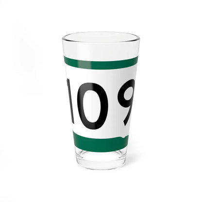 SD 109 (South Dakota) (Road Sign) Pint Glass 16oz 16oz - Go Mug Yourself