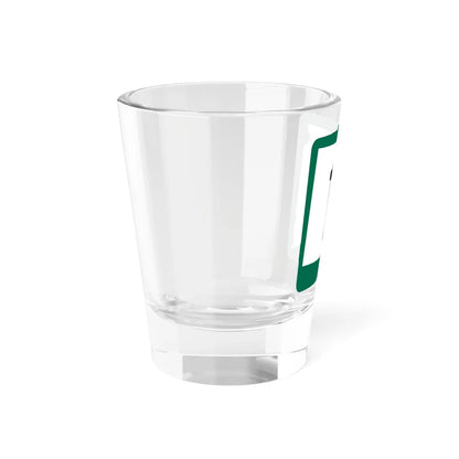 SD 11 (South Dakota) (Road Sign) Shot Glass 1.5oz - Go Mug Yourself