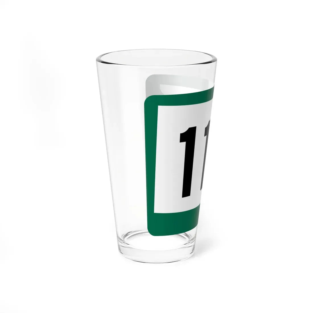 SD 115 (South Dakota) (Road Sign) Pint Glass 16oz - Go Mug Yourself