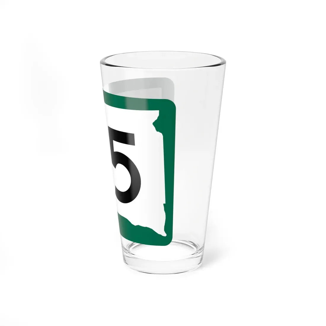 SD 115 (South Dakota) (Road Sign) Pint Glass 16oz - Go Mug Yourself