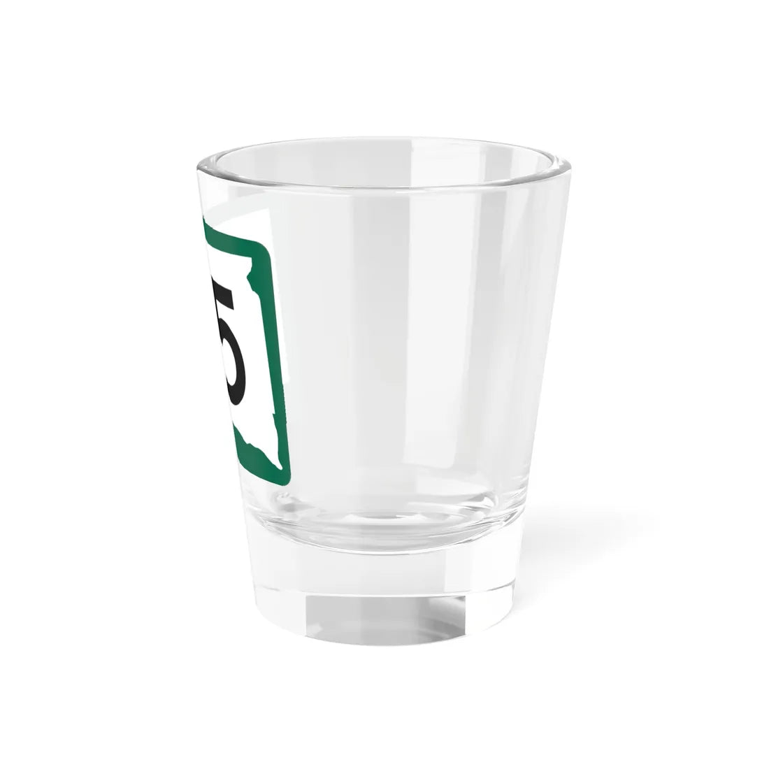 SD 115 (South Dakota) (Road Sign) Shot Glass 1.5oz - Go Mug Yourself