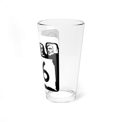 SD 116 1960 (South Dakota) (Road Sign) Pint Glass 16oz - Go Mug Yourself
