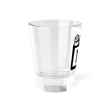 SD 116 1960 (South Dakota) (Road Sign) Shot Glass 1.5oz - Go Mug Yourself