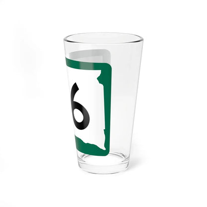 SD 116 (South Dakota) (Road Sign) Pint Glass 16oz - Go Mug Yourself