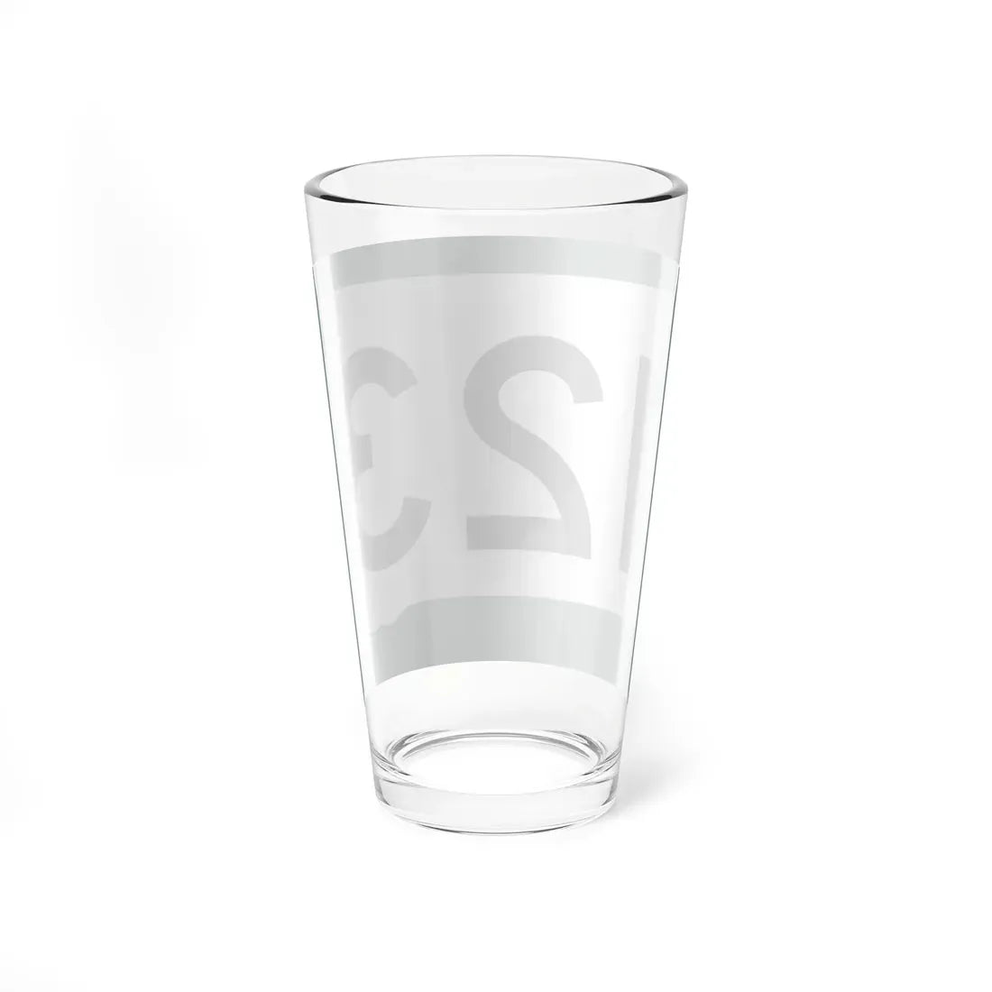 SD 123 (South Dakota) (Road Sign) Pint Glass 16oz - Go Mug Yourself