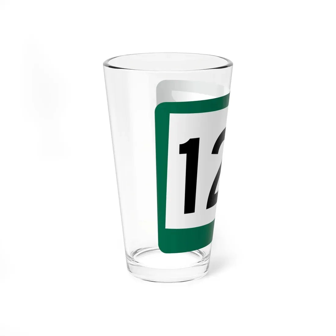 SD 127 (South Dakota) (Road Sign) Pint Glass 16oz - Go Mug Yourself