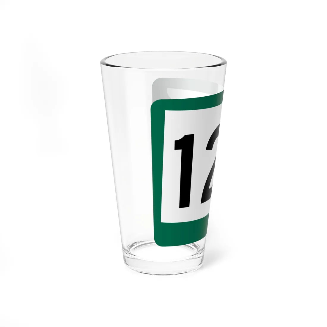 SD 127 (South Dakota) (Road Sign) Pint Glss 16oz - Go Mug Yourself