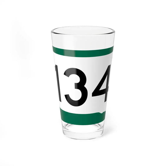 SD 134 (South Dakota) (Road Sign) Pint Glass 16oz 16oz - Go Mug Yourself