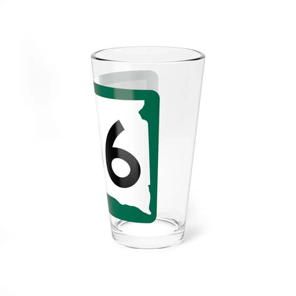SD 136 (South Dakota) (Road Sign) Pint Glass 16oz - Go Mug Yourself