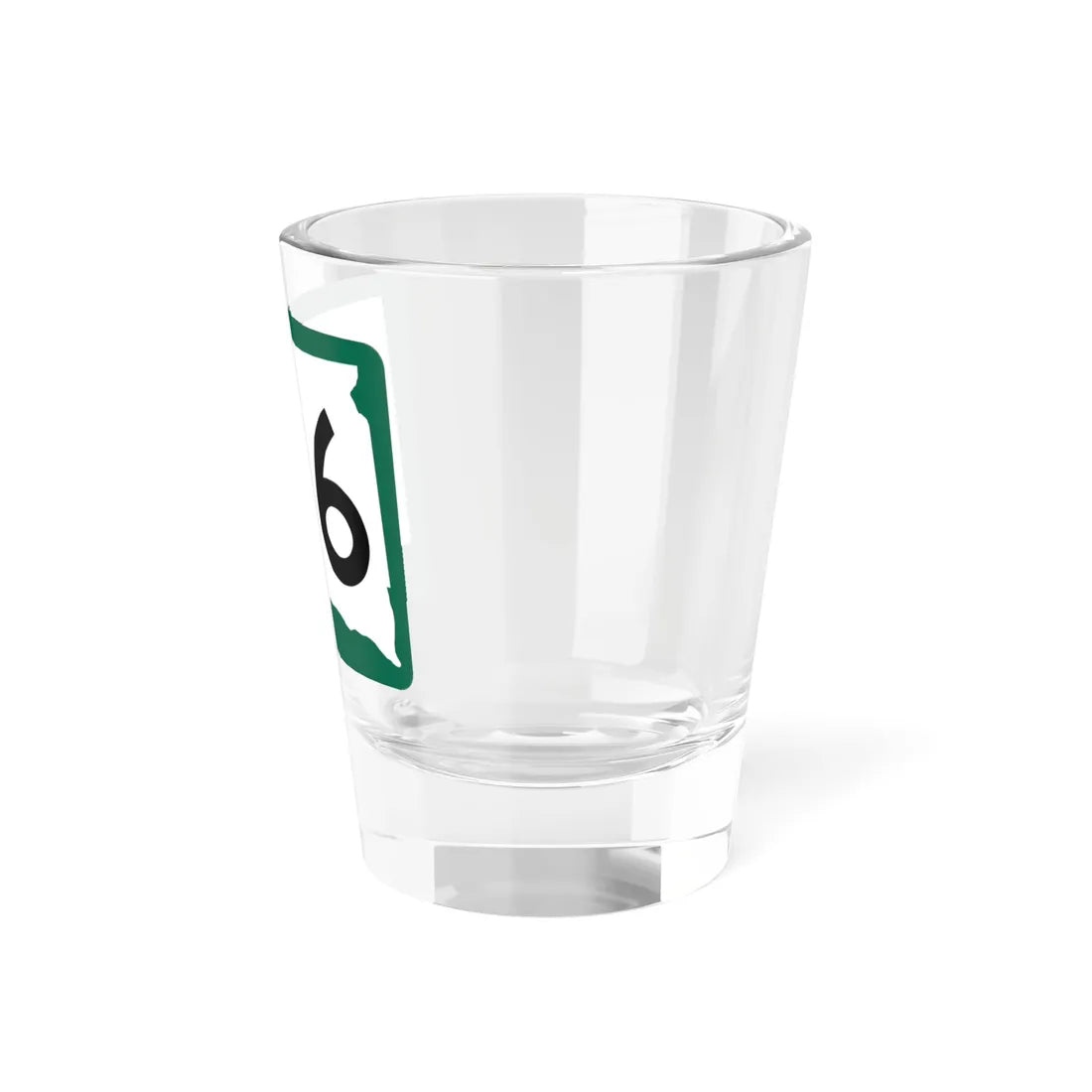 SD 136 (South Dakota) (Road Sign) Shot Glass 1.5oz - Go Mug Yourself