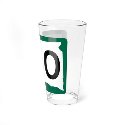 SD 140 (South Dakota) (Road Sign) Pint Glass 16oz - Go Mug Yourself