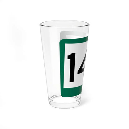 SD 144 (South Dakota) (Road Sign) Pint Glss 16oz - Go Mug Yourself