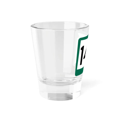 SD 144 (South Dakota) (Road Sign) Shot Glass 1.5oz - Go Mug Yourself